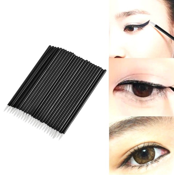 Eyeliner Brush Monouso MakeUp Supply - 50pz.