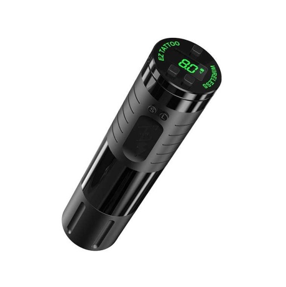 EZ EvoTech - Corsa 3,5 mm - Macchinetta Wireless Tattoo Pen - Nera