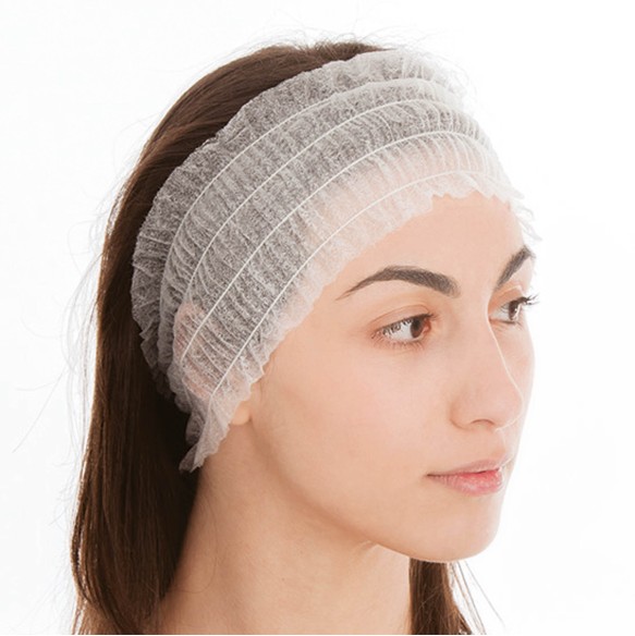 Fascia per Capelli Bianca - 100pz.