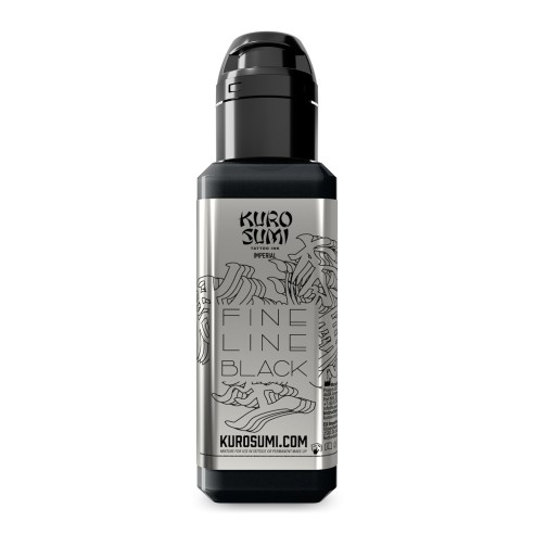 FINE LINE BLACK - Kuro Sumi Imperial - 44ml - Colore Tattoo REACH
