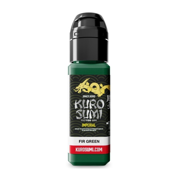 FIR GREEN - Kuro Sumi Imperial - 22ml - Colore Tattoo REACH