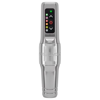 Flux Mini Wireless PMU Machine - Silver - Dermografo Spektra