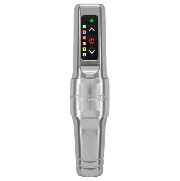 Flux Mini Wireless PMU Machine - Silver - Dermografo Spektra
