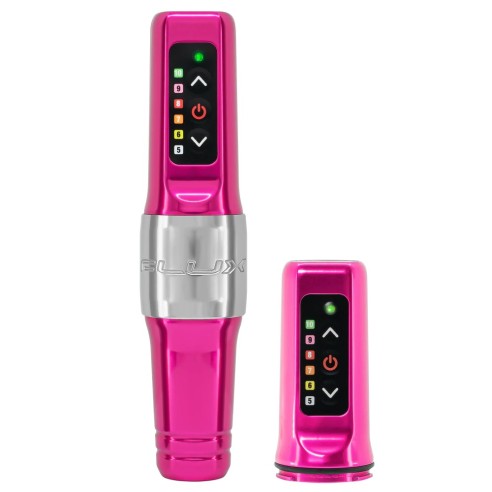 Flux Mini Wireless PMU Machine + PowerBolt Aggiuntivo - Bubblegum - Dermografo Spektra