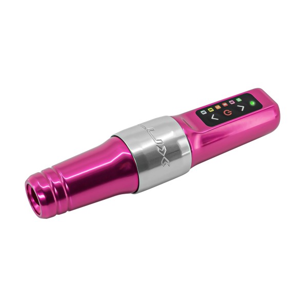 Flux Mini Wireless PMU Machine + PowerBolt Aggiuntivo - Bubblegum - Dermografo Spektra