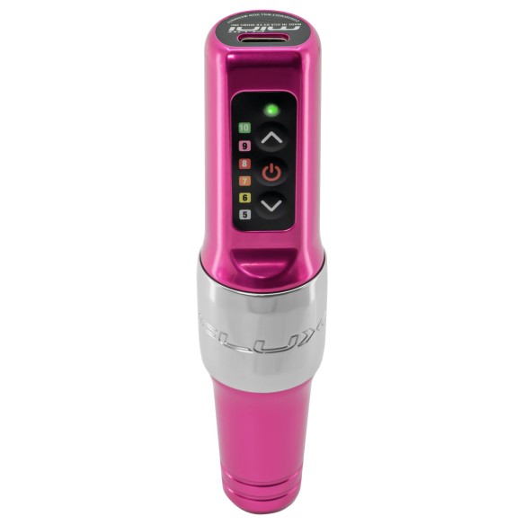 Flux Mini Wireless PMU Machine + PowerBolt Aggiuntivo - Bubblegum - Dermografo Spektra