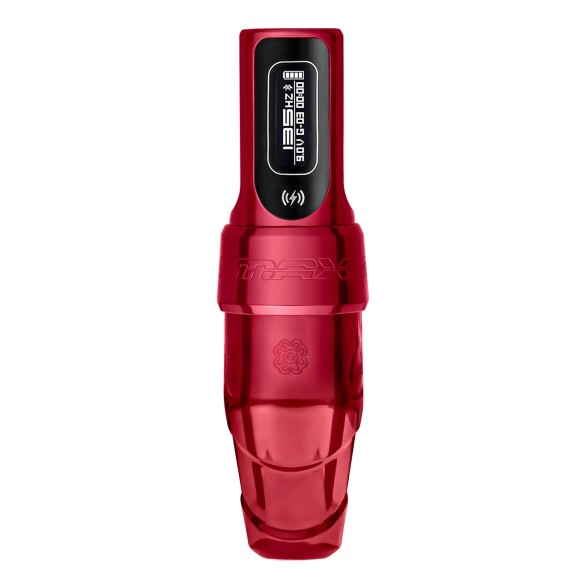 Flux S Max Wireless PMU Machine - Corsa 2.5 mm - Rouge - Dermografo Spektra