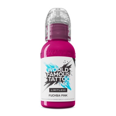 FUCHSIA PINK - World Famous Limitless - 30ml - Colore Tattoo REACH