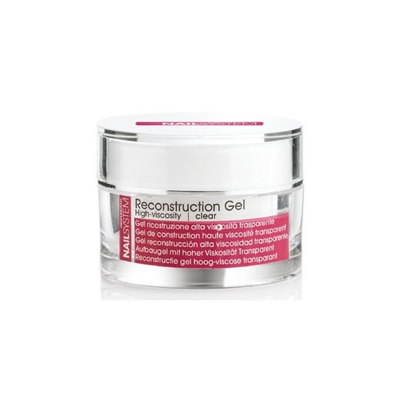 GEL RICOSTRUZIONE Alta Viscosità Trasparente NAIL SYSTEM - 30 ml