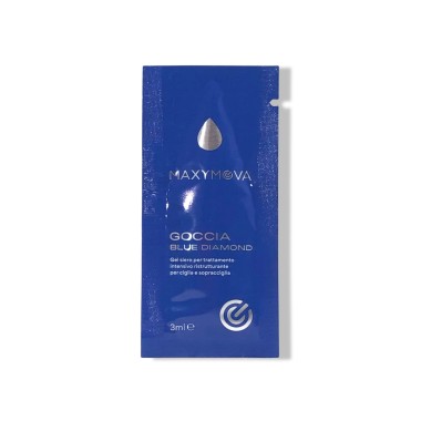 GOCCIA Blue Diamond - Siero Ristrutturante per Ciglia e Sopracciglia MAXYMOVA - 3ml