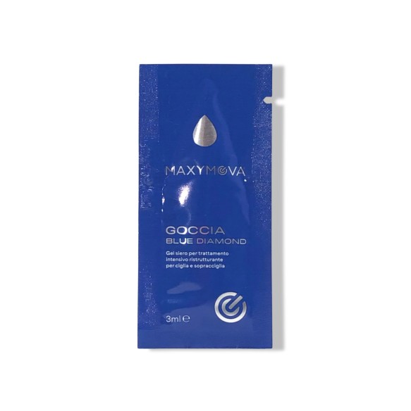 GOCCIA Blue Diamond - Siero Ristrutturante per Ciglia e Sopracciglia MAXYMOVA - 3ml