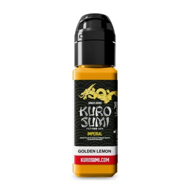 GOLDEN LEMON - Kuro Sumi Imperial - 22ml - Colore Tattoo REACH