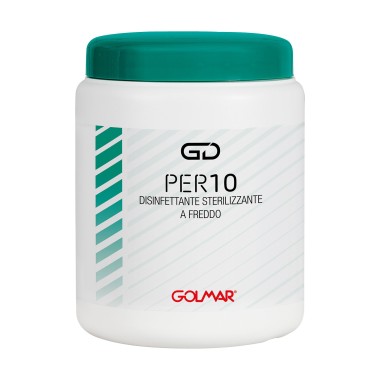 GOLMAR Disinfettante Sterilizzante Peracetico GD PER10 - 500g