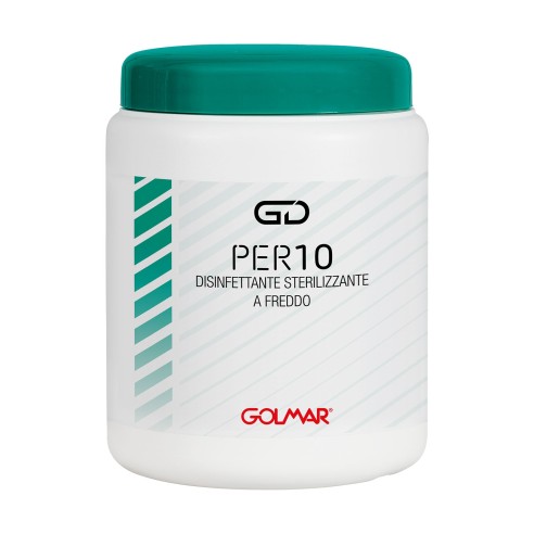 GOLMAR Disinfettante Sterilizzante Peracetico GD PER10 - 500g