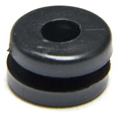 Grommets Premium Neri Autoclavabili per Barra Ago Tattoo - 50 pz