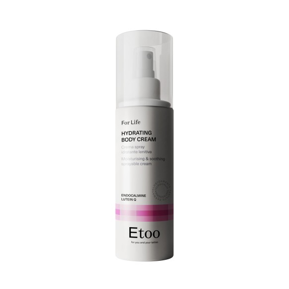 HYDRATING BODY CREAM Etoo - Crema-Spray Idratante e Lenitiva - 200ml