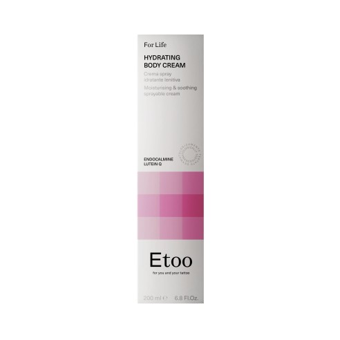 HYDRATING BODY CREAM Etoo - Crema-Spray Idratante e Lenitiva - 200ml