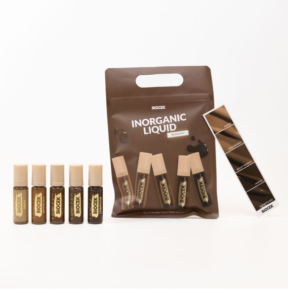 INORGANIC LIQUID BROW KIT - Biotek - 5x 15ml - Pigmenti PMU REACH