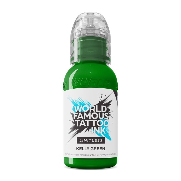 KELLY GREEN - World Famous Limitless - 30ml - Colore Tattoo REACH