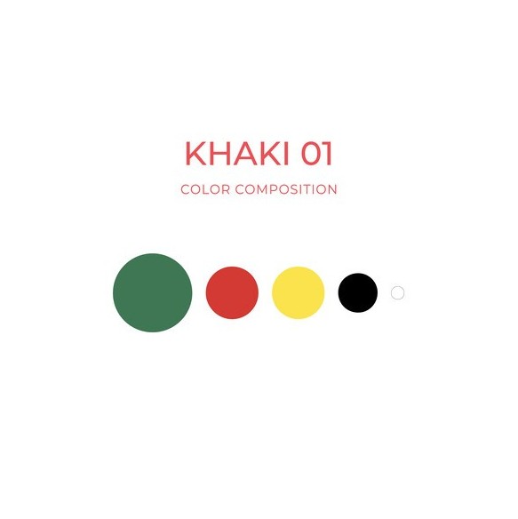 KHAKI 01 (Sopracciglia) - Artyst - 10ml - Correttore PMU REACH