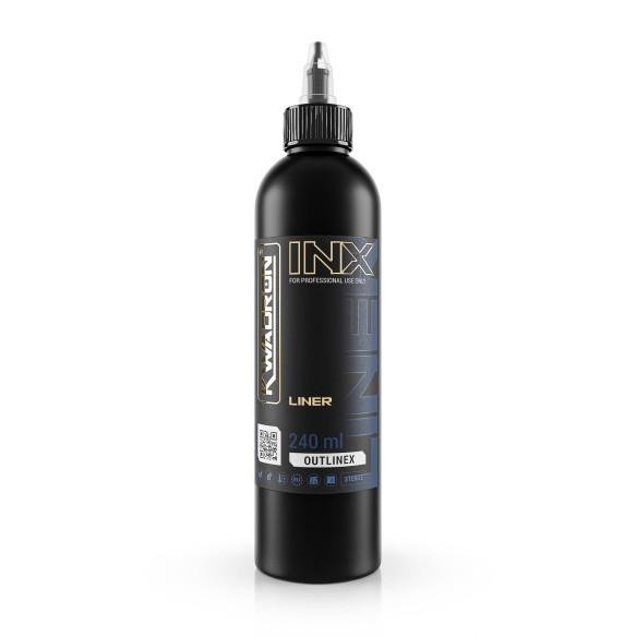 KWADRON INX Outlinex - 240ml - Colore Tattoo REACH