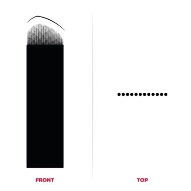 Lame 21V EYELINER per Microblading - MiaOpera - 10pz.