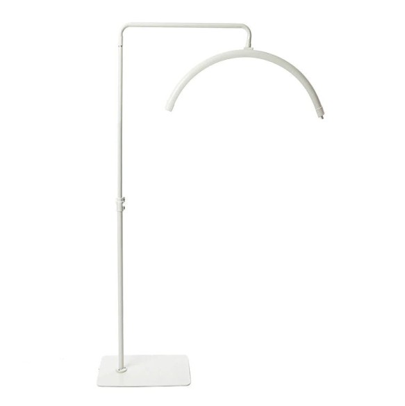 HD-M8X Moon Light - Lampada LED 50 W 3600 lm 28" con Supporto Smartphone - Bianca