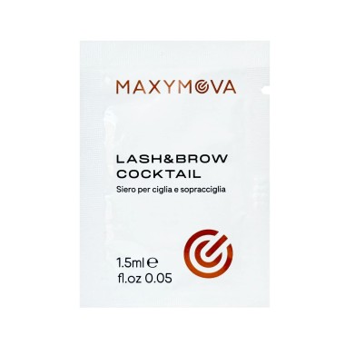 LASH & BROW COCKTAIL - Siero Finale Trattamento Laminazione Ciglia e Sopracciglia MAXYMOVA - 1,5ml