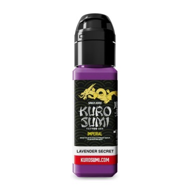 LAVENDER SECRET - Kuro Sumi Imperial - 22ml - Colore Tattoo REACH