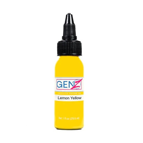 LEMON YELLOW - Intenze Gen Z - 30ml - Colore Tattoo REACH