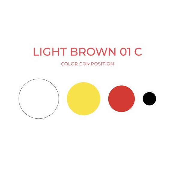 LIGHT BROWN 01 C (Freddo) - Artyst - 10ml - Pigmento PMU REACH
