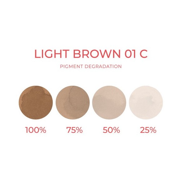 LIGHT BROWN 01 C (Freddo) - Artyst - 10ml - Pigmento PMU REACH