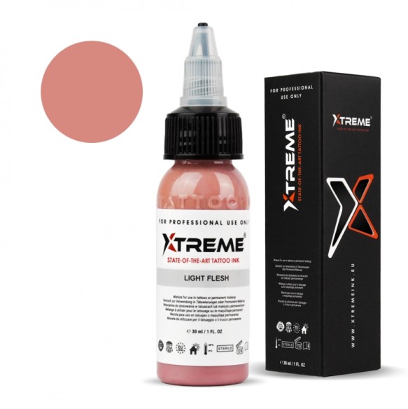 LIGHT FLESH - Xtreme Ink - 30ml - Colore Tattoo REACH