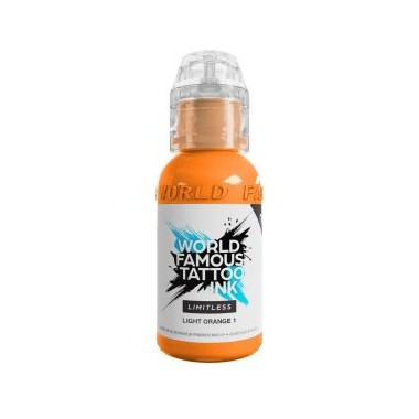 LIGHT ORANGE 1 - World Famous Limitless - 30ml - Colore Tattoo REACH