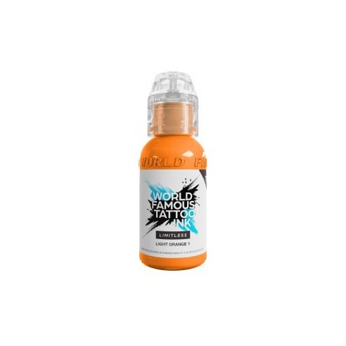 LIGHT ORANGE 1 - World Famous Limitless - 30ml - Colore Tattoo REACH