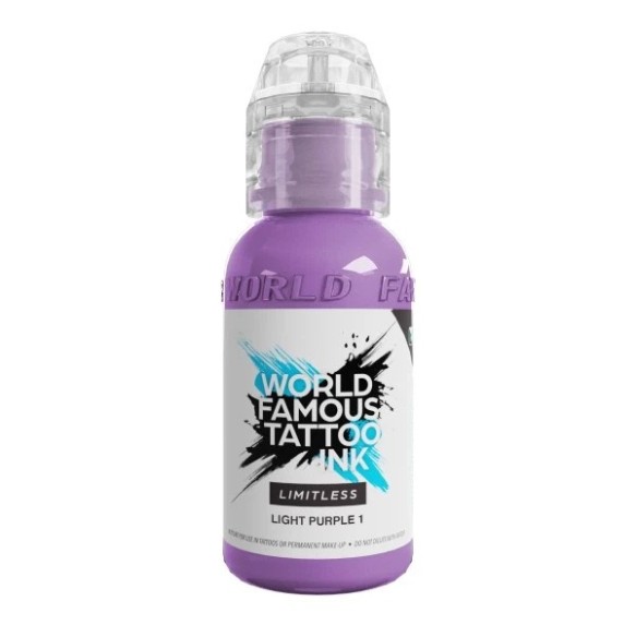 LIGHT PURPLE 1 - World Famous Limitless - 30ml - Colore Tattoo REACH