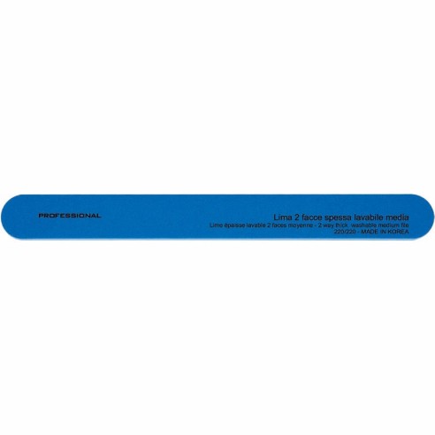 Lima Spessa Lavabile 2 Facce XANITALIA PRO - Grana 220/220 Blu