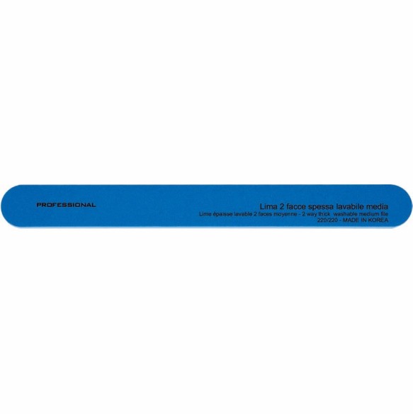Lima Spessa Lavabile 2 Facce XANITALIA PRO - Grana 220/220 Blu