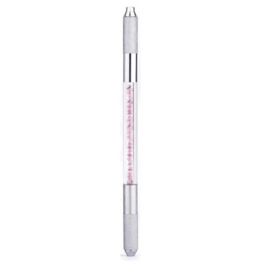 Manipolo per Microblading - Acrylic Diamond Pink