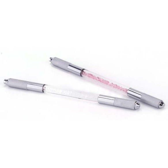 Manipolo per Microblading - Acrylic Diamond Pink
