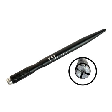 Manipolo per Microblading in Alluminio Nero - MakeUp Supply