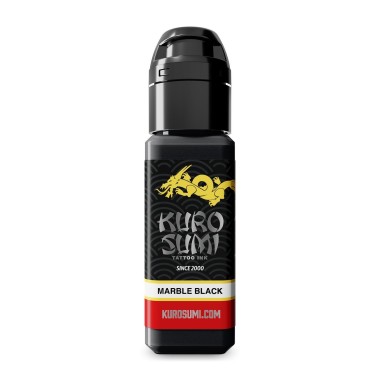 MARBLE BLACK - Kuro Sumi Imperial - 44ml - Colore Tattoo REACH
