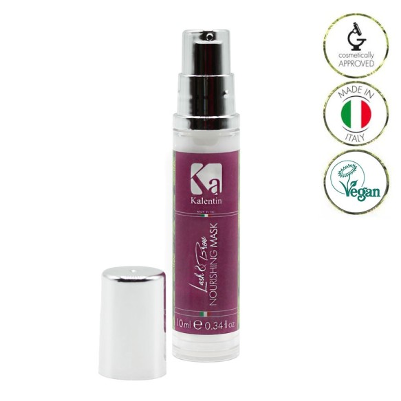 Maschera Ammorbidente e Nutriente per Ciglia e Sopracciglia KALENTIN - 10ml
