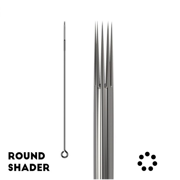 MATERIALE SCADUTO - Utilizzare Solo per Esercitazione | 05 RS Aghi Tradizionali Dormouse - 0,35mm - Long Taper - 50pz.