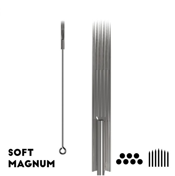 MATERIALE SCADUTO - Utilizzare Solo per Esercitazione | 13 M3 Aghi Tradizionali Dormouse - 0,35mm - Long Taper - 50pz.