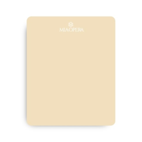 MiaOpera PRACTICE PAD in Lattice Bianca - 20x15x h.0,15cm