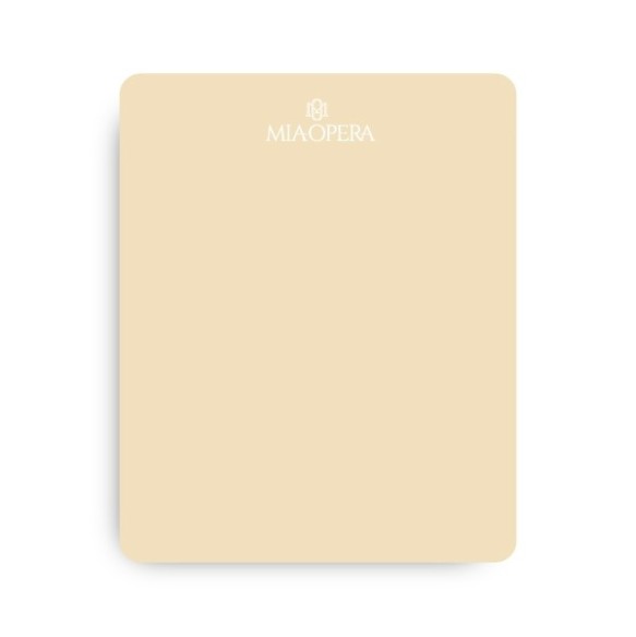 MiaOpera PRACTICE PAD in Lattice Bianca - 20x15x h.0,15cm