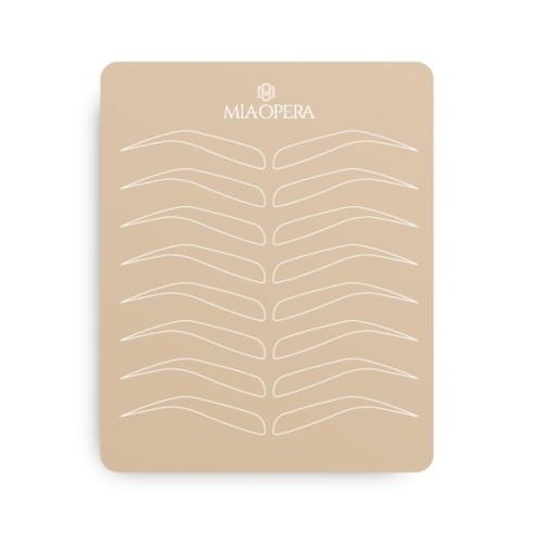 MiaOpera PRACTICE PAD in Lattice per Sopracciglia - 20x15x h.0,15cm