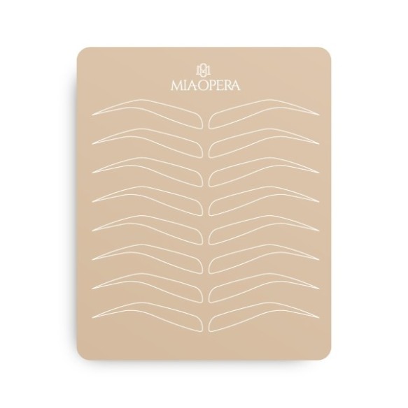 MiaOpera PRACTICE PAD in Lattice per Sopracciglia - 20x15x h.0,15cm