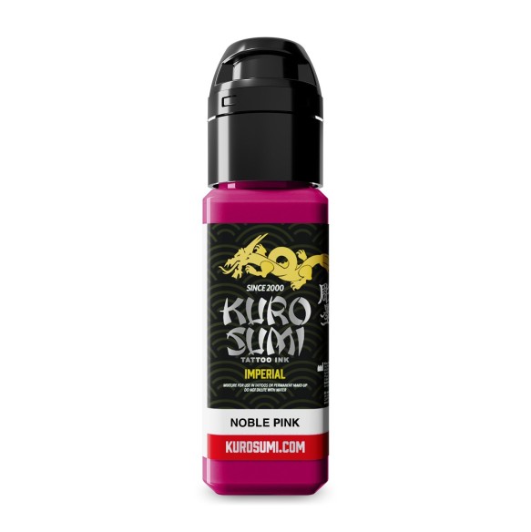 NOBLE PINK - Kuro Sumi Imperial - 22ml - Colore Tattoo REACH